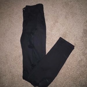 high waisted ripped black jeans
